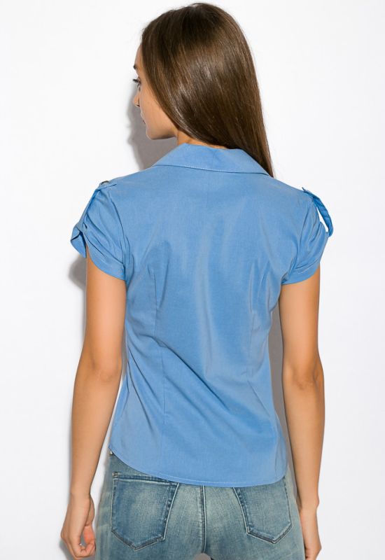 Рубашка женская 118P001 (сизый)