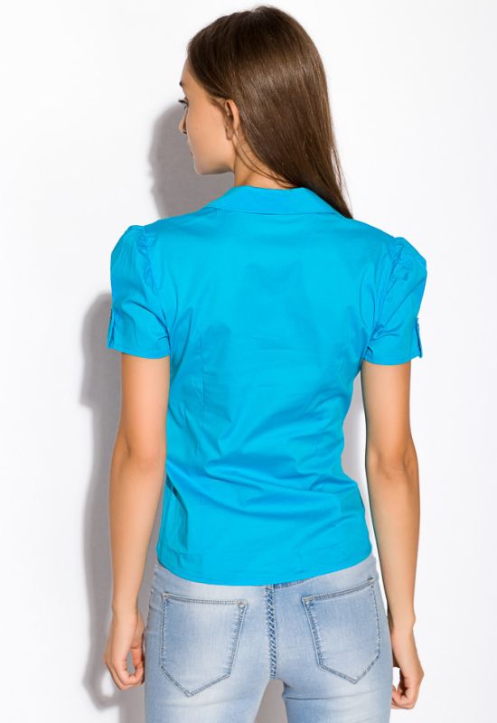 Рубашка женская 118P003 (голубой)