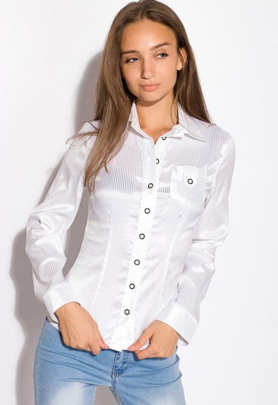 Рубашка женская 118P007 (жемчужный)