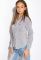 Рубашка женская 118P009 (светло-серый)