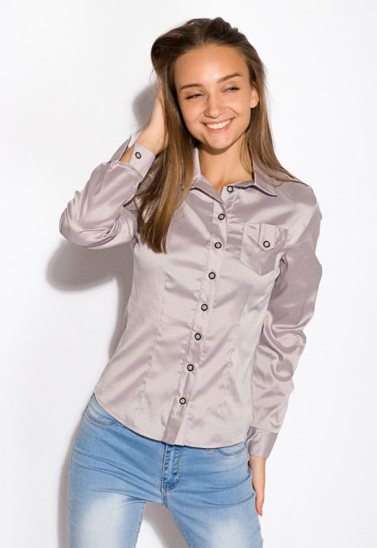 Рубашка женская 118P010 (серый)
