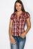 Сорочка жіноча 118P057-1 (червоний/молочний)