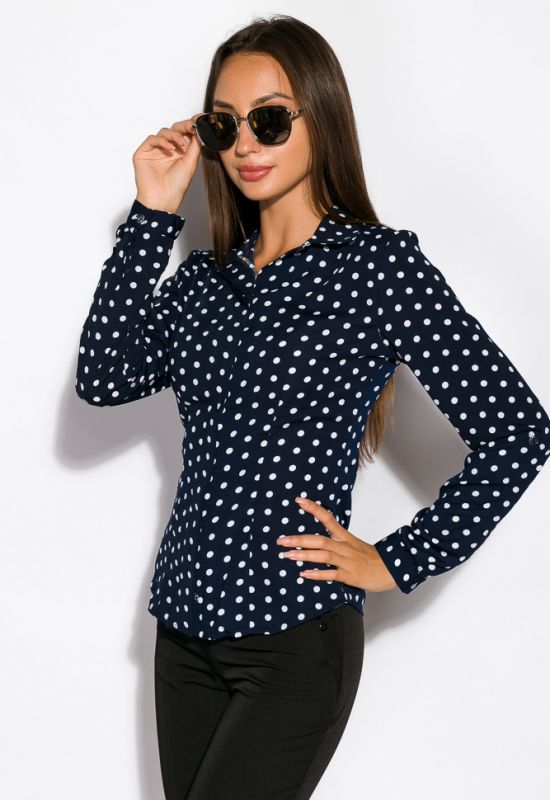 Рубашка женская 118P060-1 (синий)