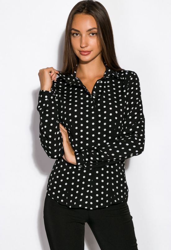 Рубашка женская 118P060-1 (черный)