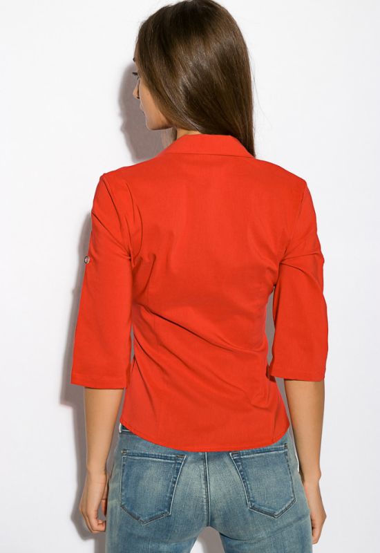 Рубашка женская 118P061 (красный)
