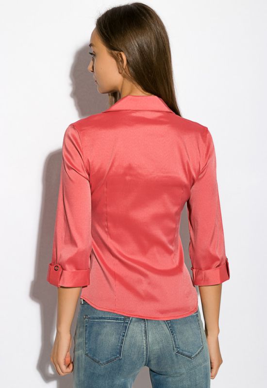 Рубашка женская 118P062 (коралловый)