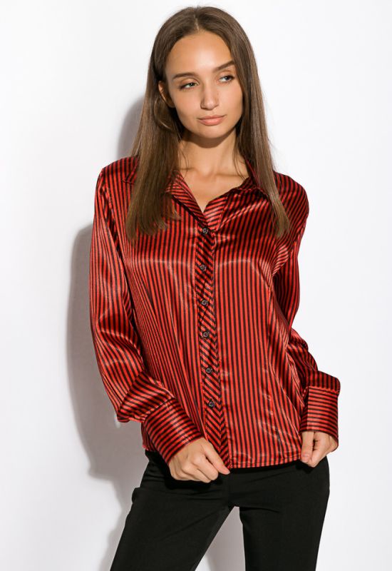 Рубашка женская 118P090-1 (красный/черный)