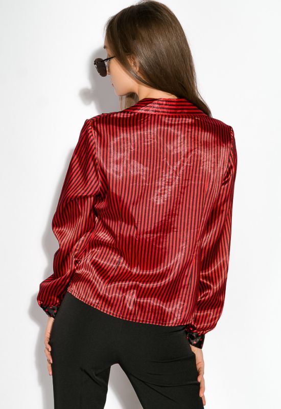 Рубашка женская 118P090-3 (красный/черный)