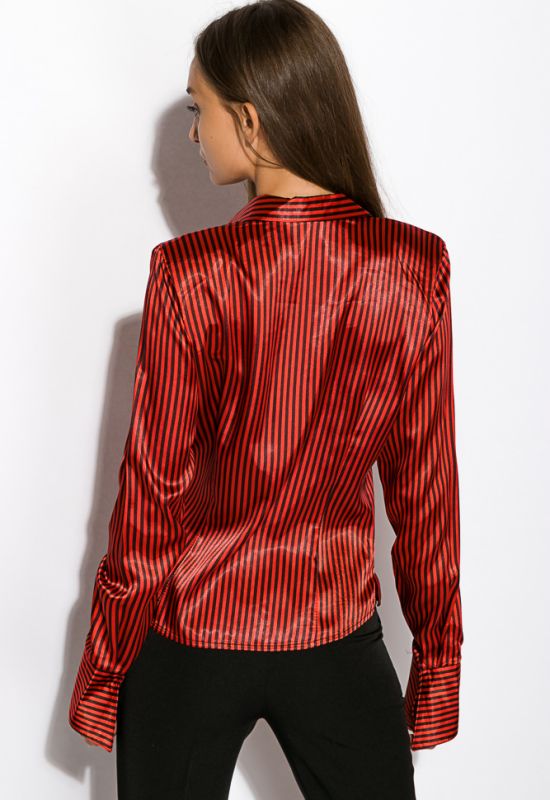 Рубашка женская 118P090 (красный/черный)