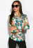 Рубашка женская 118P118 (цветочный)