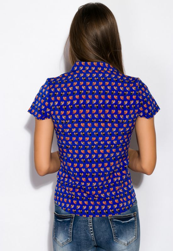 Рубашка женская 118P159 (синий)