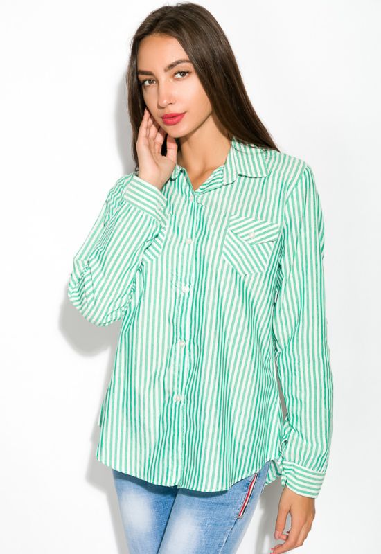 Сорочка жіноча 120P466 (зелений)