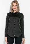 Рубашка женская классическая 64PD3411-3 (черный)