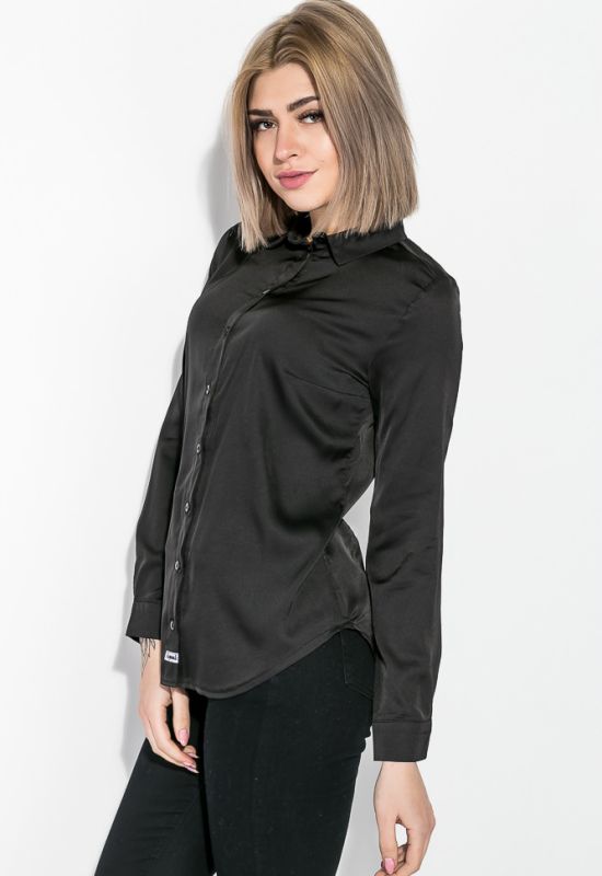 Рубашка женская классическая 64PD3411-3 (черный)