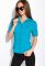 Сорочка жіноча з класичним коміром 118P005-2 (блакитний)