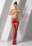 S001 эротические колготы Passion (красный)