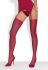 S800 чулки бордові Obsessive (бордовый)