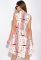 Сарафан з асиметричною спідницею 120PMA1652 (молочний)