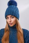 Шапка -26816-2 (джинсовый)