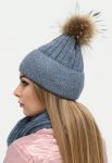 Шапка -31373-35 (джинсовый)