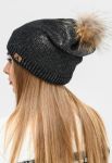 Шапка -31377-8 (черный)