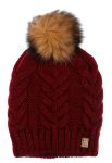 Шапка 120P17023 (бордовый)