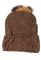 Шапка 120P18086 (коричневый)