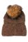 Шапка 120P18086 (коричневый)