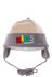 Шапка 120PTLM015 junior (серый/бежевый)