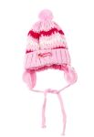 Шапка детская для девочки яркий дизайн 65PG0014 junior (розовый)