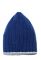 Шапка мужская с цветным ободком 254V001-1 (синий/серый)
