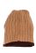 Шапка мужская теплая 254V001 (бежевый/коричневый)