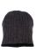 Шапка чоловіча тепла 254V001 (графітовий/чорний)