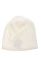 Шапка однотонная на флисе 65P0033 (молочный)