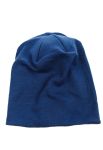 Шапка однотонная на флисе 65P0033 (синий)