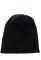 Шапка однотонна на флісі 65P0033 (чорний)