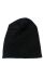 Шапка однотонна на флісі 65P0033 (чорний)
