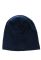 Шапка однотонная на флисе 65P0033 (темно-синий)