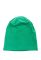 Шапка однотонная на флисе 65P0033 (ярко-зеленый)