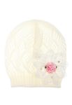 Шапка женская 120PDD1644V (молочный)