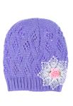 Шапка женская 120PDD1644V (сиреневый)