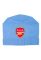 Шапка женская 120PDD1671V (голубой)
