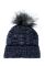 Шапка женская 120PTLM009 (синий/сизый)