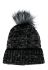 Шапка женская 120PTLM009 (черный/серый)
