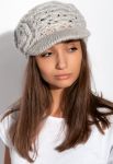Шапка женская 137P009 (светло-серый)