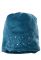 Шапка жіноча однотонна зі стразами 65PF12-011 (синій)
