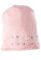 Шапка женская однотонная со стразами 65PF12-011 (розовый)