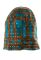 Шапка жіноча осінньо-весняна 65PF01-01 (хакі/бірюзовий)