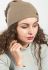 Шапка женская с бантом на затылке 65PF1616 (бежевый)