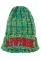 Шапка жіноча з декором 259V001-1 (салатовий/блакитний)